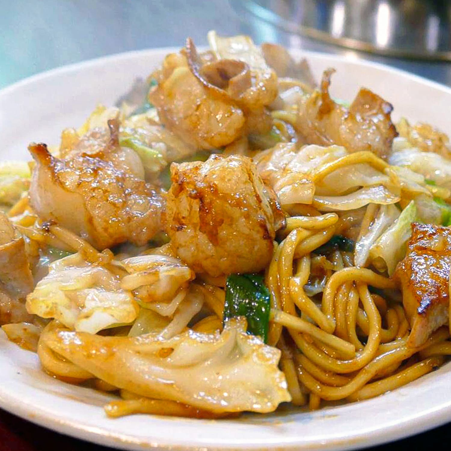 ホルモン焼きそば